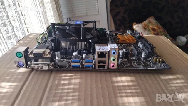 Дънна платка Asus H97M-E Socket LGA1150 CPU+FAN