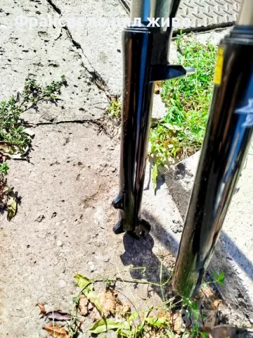 Сет 26 цола заключваща вилка монтаж чело 44 кормило с лапа за велосипед колело , снимка 5 - Части за велосипеди - 47520364