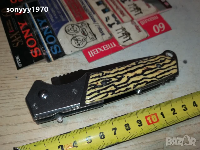 ДЖОБНА НОЖКА-АВТОМАТИЧНА 1807251318, снимка 5 - Ножове - 51062257