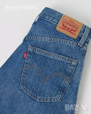 Къси панталони Levi’s High Waisted Mom Shorts | 27, снимка 2 - Къси панталони и бермуди - 55749286