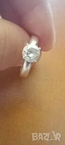 Дамски сребърен пръстен Thomas Sabot. Обеци , снимка 3 - Пръстени - 53084603