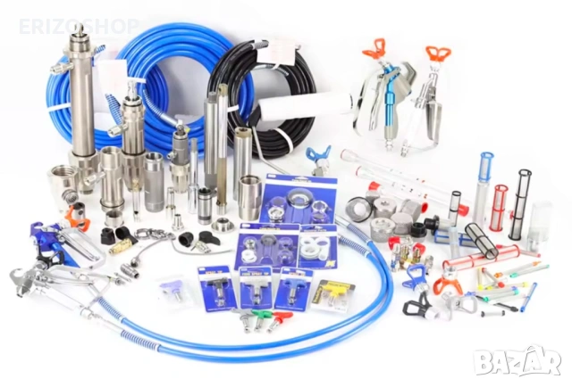 G 850 РС 4 л/мин. 3500 W ! НАЛИЧНА ! Машина за безвъздушно боядисваме и фина шпакловка !, снимка 3 - Други машини и части - 48175596