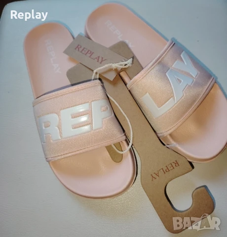 Дамски чехли Replay , снимка 2 - Чехли - 51182718