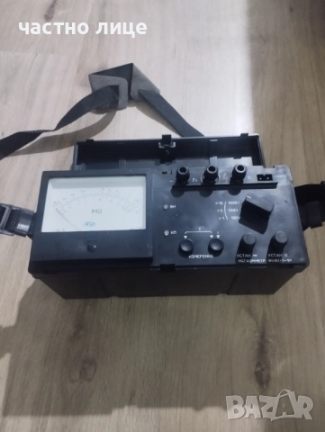 Мегаомметър, снимка 3 - Друга електроника - 52226544