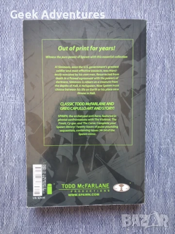 Spawn Collection Vol 3 (2007) Графичен Новел Английско Издание Споун Колекция, снимка 2 - Списания и комикси - 51288836