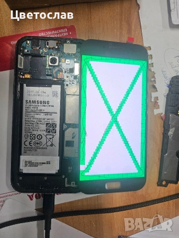 Дисплей за Samsung Galaxy A5 2017, снимка 2 - Резервни части за телефони - 53096909