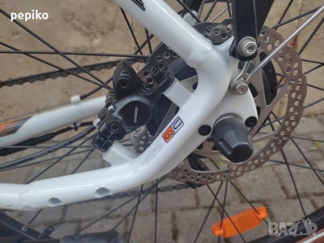 Продавам колела внос от Германия електрически велосипед DELUXE SPRINT CITY28 преден амортисьор,диск, снимка 16 - Велосипеди - 40552431