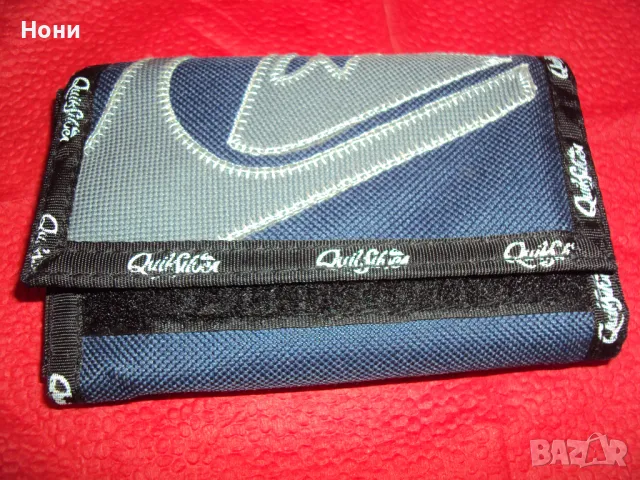 Портфейл от промазан плат, снимка 1