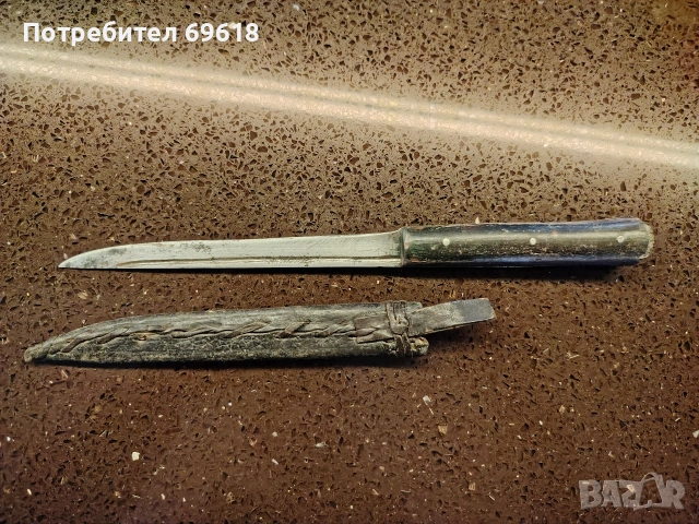 стар нож , снимка 2 - Ножове - 53139874