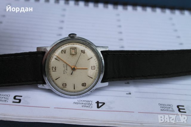 Стар модел часовник ''Полет'' 17 камъка , снимка 8 - Антикварни и старинни предмети - 40350351