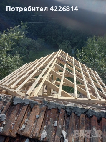 Нови покриви 40€ на квадратен метър 