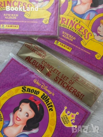 Неразопаковани винтидж албуми със стикери – The Princess Collection, Panini, снимка 4 - Колекции - 53023845