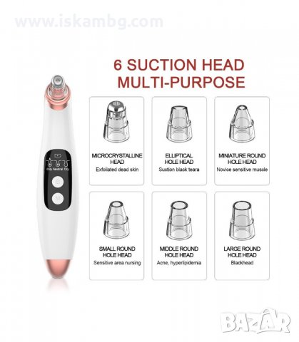  Уред за почистване на лицето Power Perfect Pore  - код 1431, снимка 11 - Други - 34013720