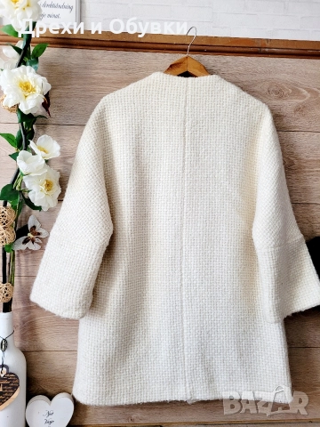 Връхнно палто тип сако MASSIMO DUTTI , снимка 8 - Палта, манта - 51429116