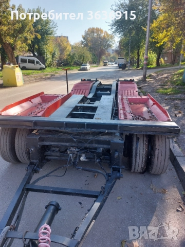 Атовозно ремърке с ниска товарна площадка, снимка 10 - Ремаркета - 52263600