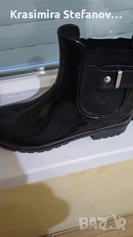 гумени дамски ботуши с грайфер, снимка 5 - Маратонки - 53711508