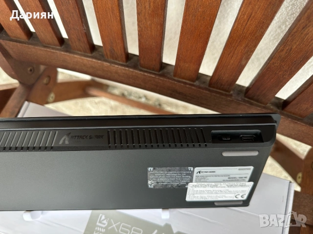 Механична магнитна клавиатура Attack Shark X68HE / 8000HZ / Adjustable Switch Actuation / 68% /, снимка 7 - Клавиатури и мишки - 53541617
