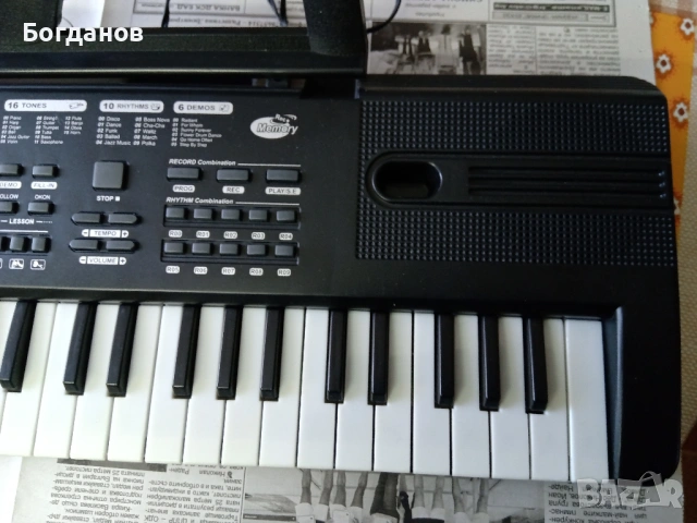 СИНТЕЗАТОР 5 ОКТАВИ 61 КЛАВИША /по-малките/ ПОДХОДЯЩ ЗА ДЕЦА, снимка 5 - Синтезатори - 53403826