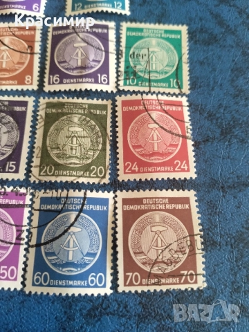 ГДР 1954., снимка 8 - Филателия - 52252871