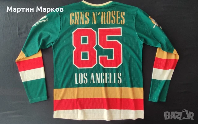 Guns N' Roses LA 85 Shirt Mens , снимка 2 - Спортни дрехи, екипи - 50975206