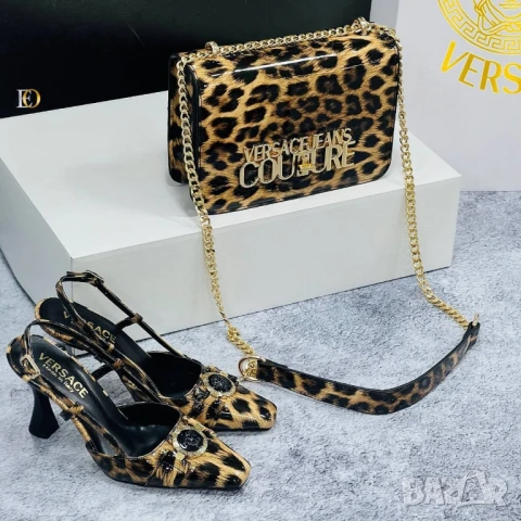 обувки на ток versace , снимка 2 - Дамски обувки на ток - 50761738