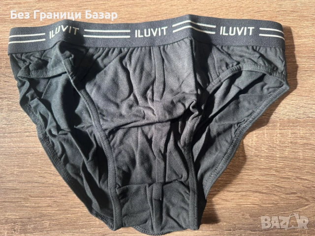 Ново Мъжко бельо ILUVIT – слипове, размер М L, 95% памук Гащи за мъже, снимка 3 - Други - 53282889