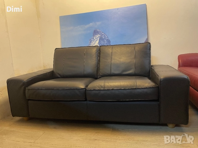 KIVIK-Кожени дивани*БЕЗПЛАТЕН ТРАНСПОРТ*2-местен диван естествена кожа, снимка 3 - Дивани и мека мебел - 52438697