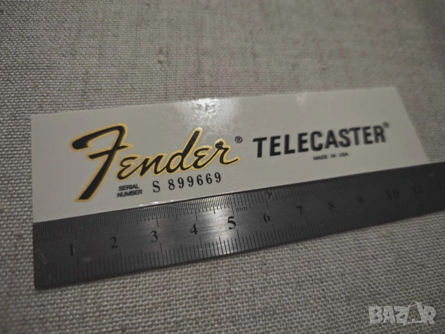 Ваденка Fender Telecaster Made in USA, снимка 9 - Китари - 53647806