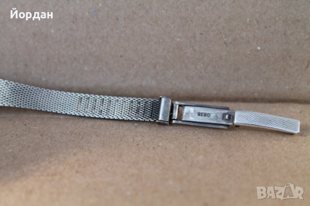 Дамски сребърен часовник ''Receda'' 17 камъка, снимка 5 - Дамски - 41470952