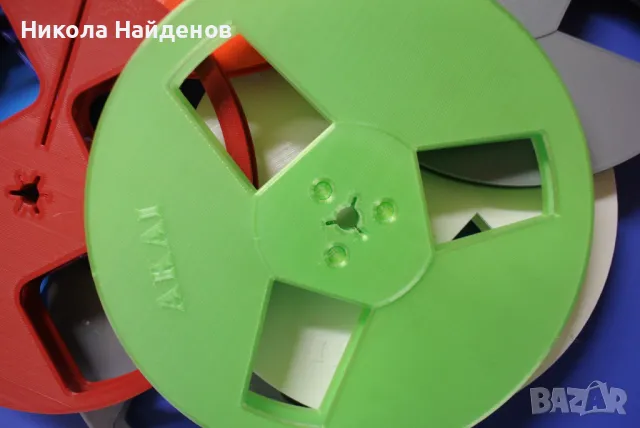 Ролки 18см за ролков магнетофон 15 лв., снимка 2 - Декове - 47512829