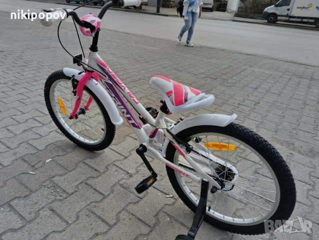 SPRINT Велосипед 20" ALICE бял, снимка 7 - Велосипеди - 53773044