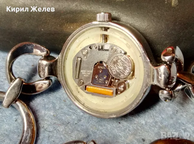 FOSSIL ФешънАРТ КВАРЦОВ ЧАСОВНИК ФОСИЛ SWISS PARTS TAILAND MADE Машина RONDA 1 JEWEL Без Капак 34901, снимка 2 - Дамски - 48288555