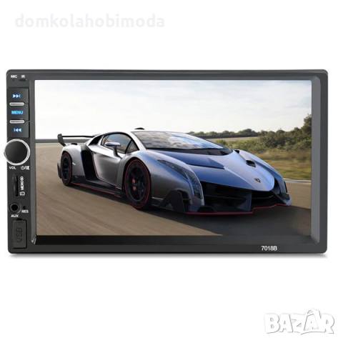 Мултимедия за автомобил, 12-24v, 7" TFT екран, Карта,USB, АUX изход, Bluetooth, Микрофон, FM, 4x60 W, снимка 5 - Аксесоари и консумативи - 36459219