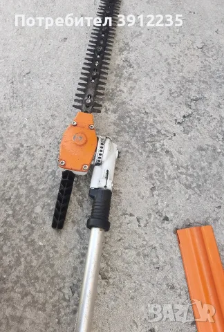 Бензинова комби система stihl km111r, снимка 9 - Градинска техника - 55930025