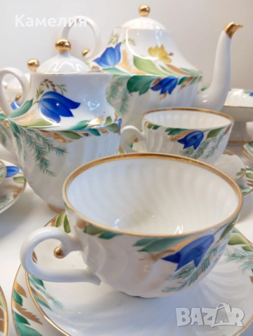 Руски порцелан , снимка 16 - Сервизи - 51445296