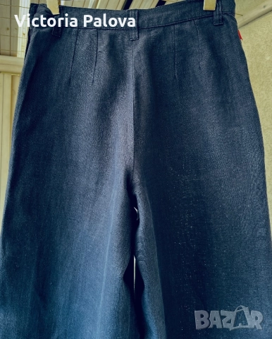 Ултра модерен ленен панталон JACKPOT BY CARLI GRY, снимка 8 - Панталони - 52085720