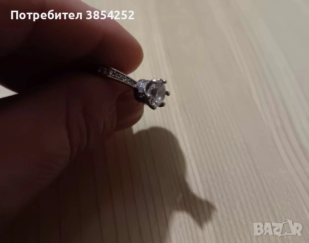 Сребърен пръстен , снимка 2 - Пръстени - 53064155