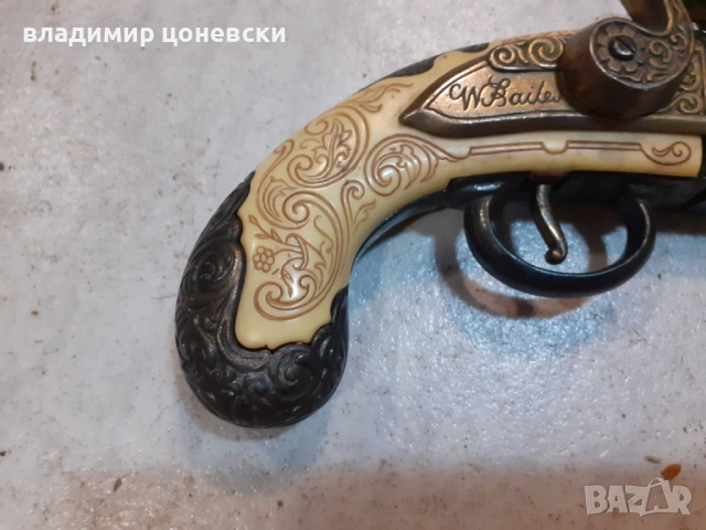 Красив кремъчен пистолет,пищов,оръжие, снимка 2 - Колекции - 52327561