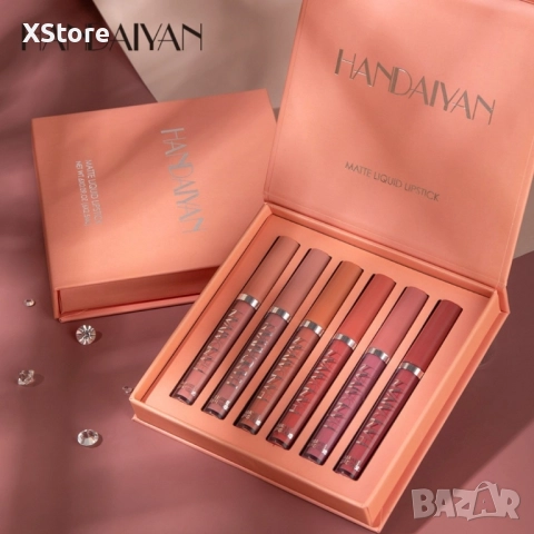 Комплект червила 6бр, снимка 7 - Козметика за лице - 51437949