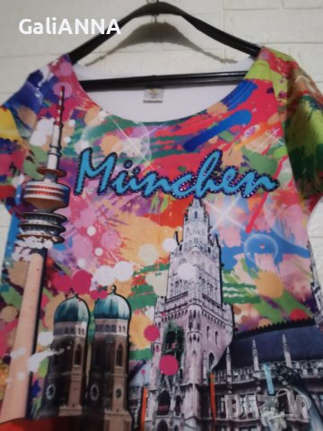 СТРАХОТНА БЛУЗА РАЗМЕР L , снимка 3 - Тениски - 41631552