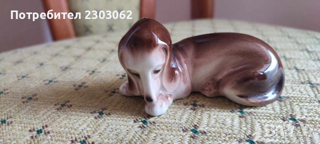 Порцеланово кученце, снимка 1 - Антикварни и старинни предмети - 42222552