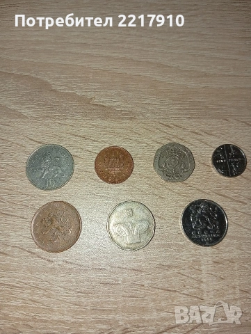 монети ,англииски чешка и други, снимка 2 - Нумизматика и бонистика - 53143378
