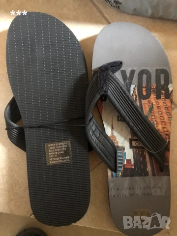 Продавам мъжки чехли 45 номер, снимка 2 - Мъжки чехли - 51448498