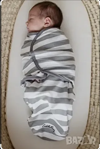 Антистрес пелена CuddleBug 0-3 месеца , снимка 6 - Спално бельо и завивки - 55983821