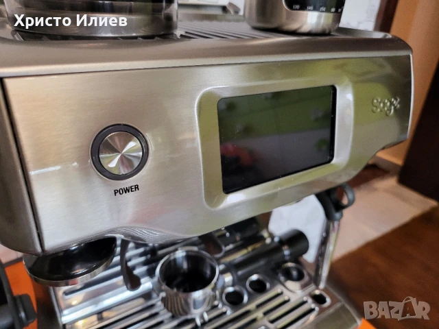 Кафемашина SAGE the Barista Touch Еспресо машина с дисплей, снимка 16 - Кафемашини - 50820310