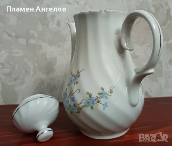 Стар Български порцелан-Чайник, Кана, снимка 8 - Антикварни и старинни предмети - 52059020