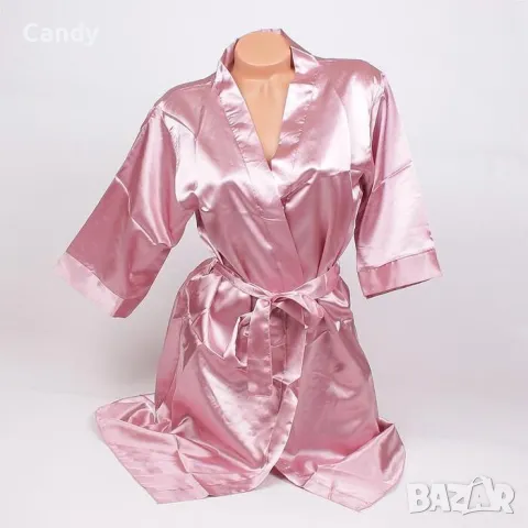 Сатенен халат L размер, снимка 1