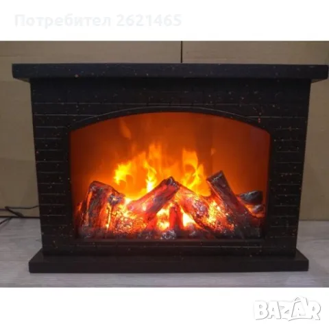 Декоративна камина с изкуствен огън, пламък за декорация с USB кабел, снимка 2 - Декорация за дома - 48144461