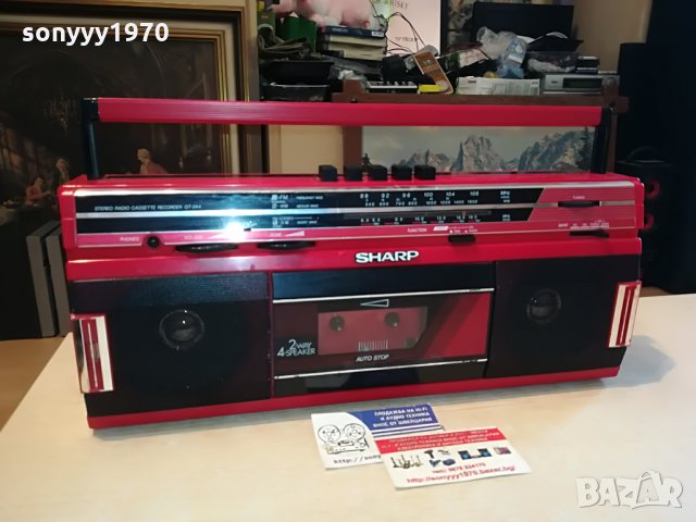 sharp qt-244h germany 1508211244, снимка 10 - Радиокасетофони, транзистори - 33820630
