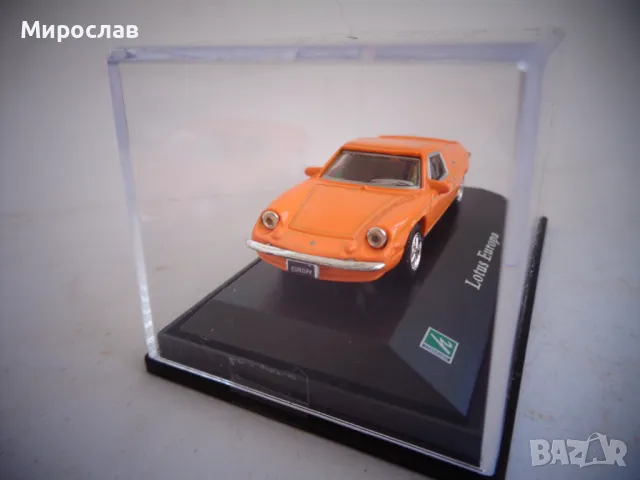 1:72 HONGWELL LOTUS EUROPA  ИГРАЧКА КОЛИЧКА МОДЕЛ, снимка 2 - Колекции - 47800801